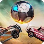 لعبة Rocket Car Ball مهكرة